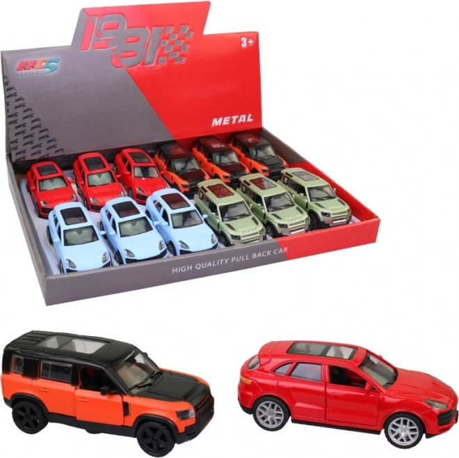 Sada autíček 1:43 v display boxu pro děti