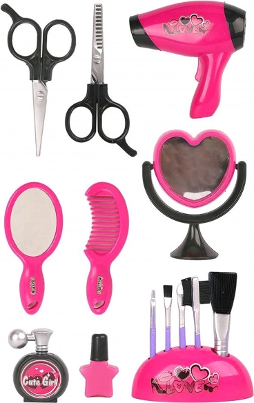 Kosmetický set pro děti s fénem 14 cm
