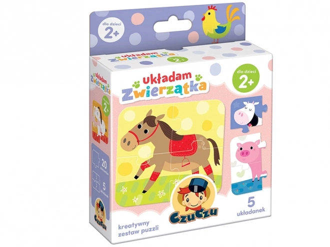 CzuCzu Puzzle Zvířátka pro Děti