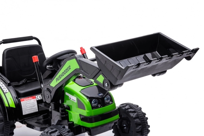 Dětský akumulátorový traktor Bagr s pohyblivým ramenem