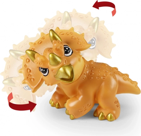 Vtipný dinosaurus Triceratops 13 cm