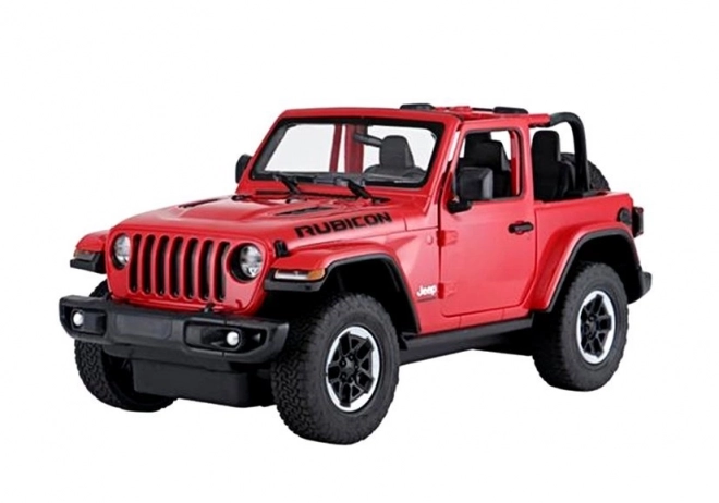 Auto R/C Jeep Wrangler Rubicon 1:14 Rastar – Červený