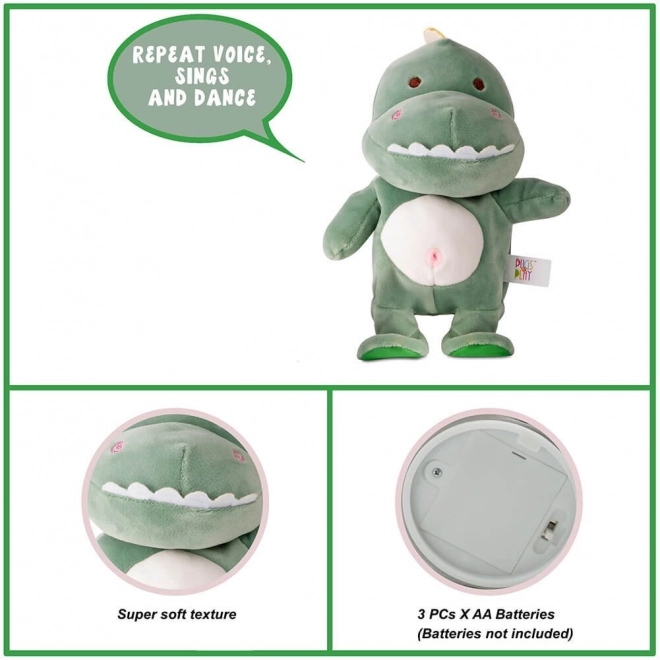 Interaktivní dinosaurus Max zelený