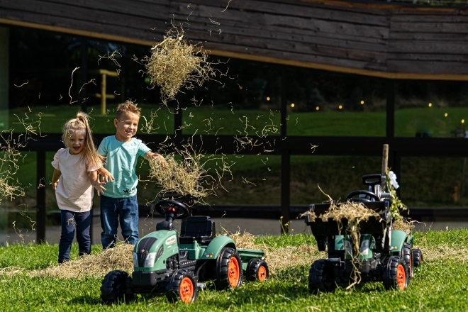 Dětský traktor Farm Lander s nakladačem a přívěsem