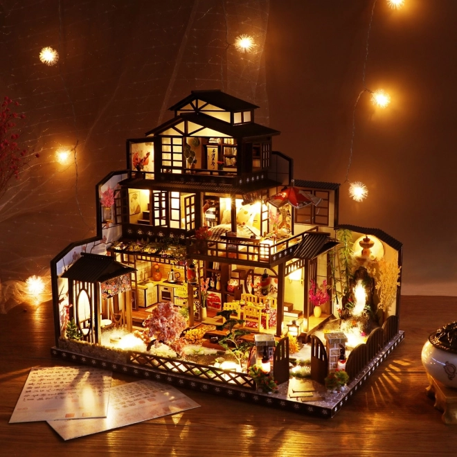 Miniatura domečku Honosná Sakurová Vila