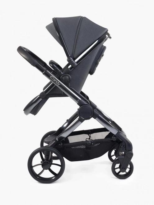 ICandy Peach 7 light grey kočárek - kompletní sada – Tmavě šedá