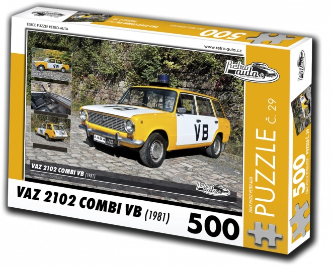 Puzzle Retro-Auta VAZ 2102 Combi VB 1981