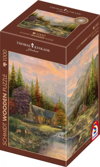 Dřevěné puzzle Sierra Paradise