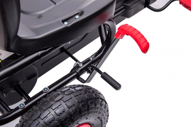 Dětský šlapací motokár Červený