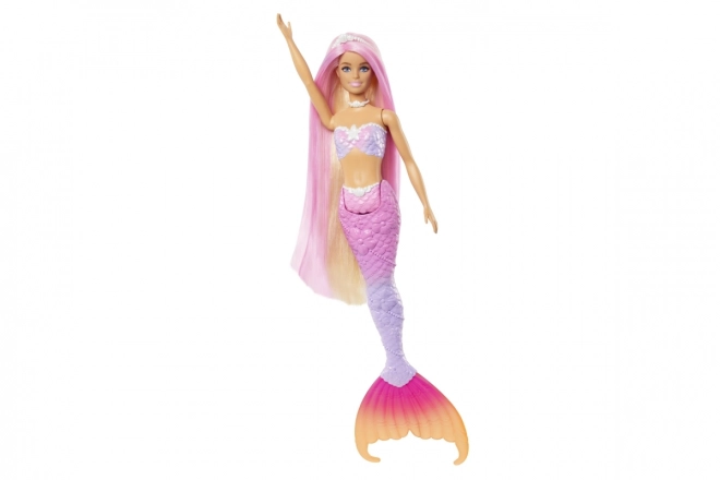 Lalka Barbie Malibu měnící barvu mořská panna