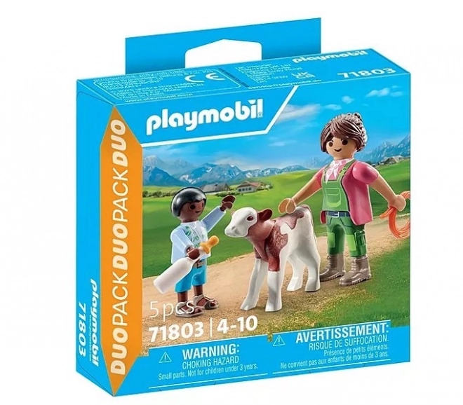 DuoPack Hospodyně s dítětem a telátkem