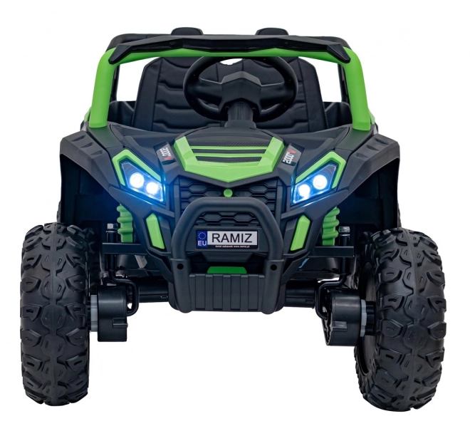 Dětské elektrické auto Buggy UTV 2000M Racing Zelené