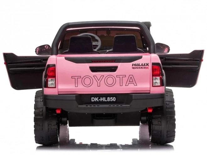 Terénní auto na akumulátor Toyota Hilux pro dvě osoby – Růžová