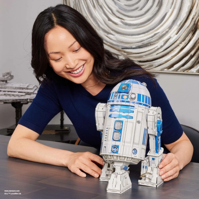 Fdp 4d puzzle star wars robot r2-d2