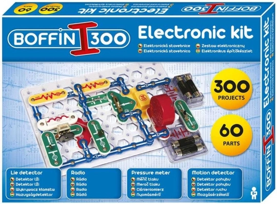 Elektronická stavebnice Boffin I 300