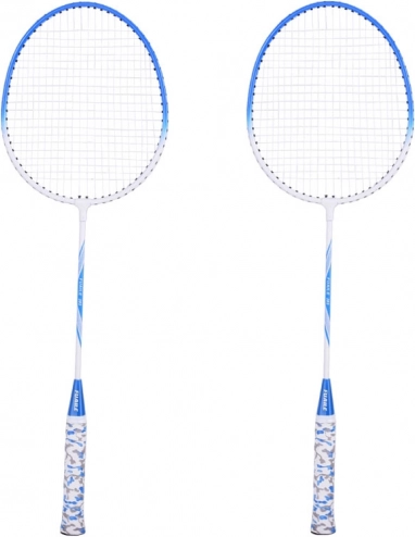 Kompletní sada na badminton: Rakety + 2 košíčky s pouzdrem