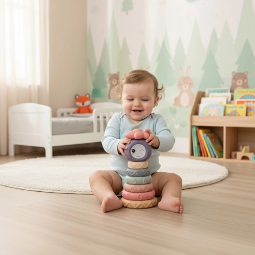 Stavění věže a rozvoj motoriky