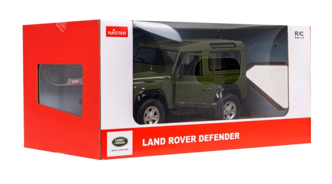 R/C Land Rover Defender 1:14 RASTAR – Zelený