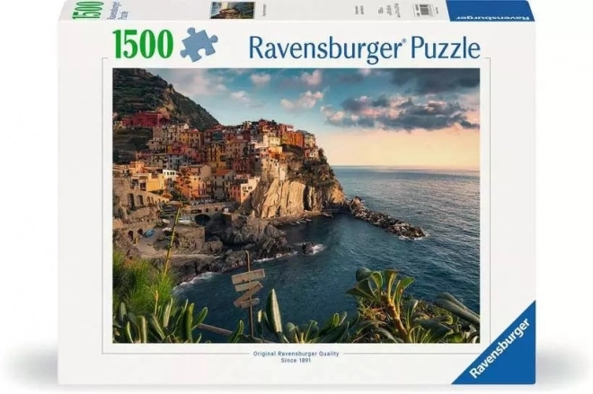 Puzzle 1500 dílků výhled na Cinque Terre