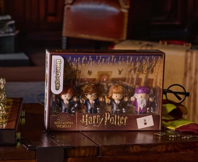 Sada figurek Little People Harry Potter 4-pack Kámen mudrců