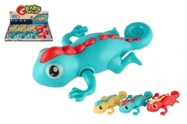 Plastový chameleon na natažení do vody pro děti