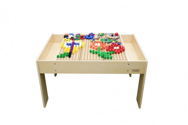 Dřevěný vzdělávací stůl Masterkidz s příslušenstvím STEM
