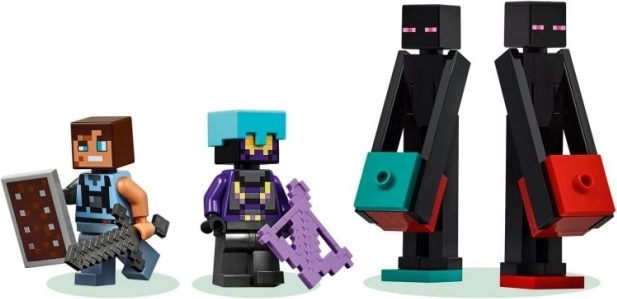 Stavebnice LEGO Minecraft Základna Plenitelů a Ničitel