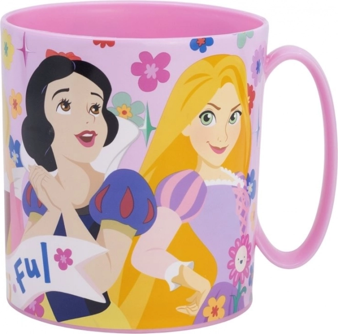 Plastový hrnek Disney Princezny 390 ml - růžový