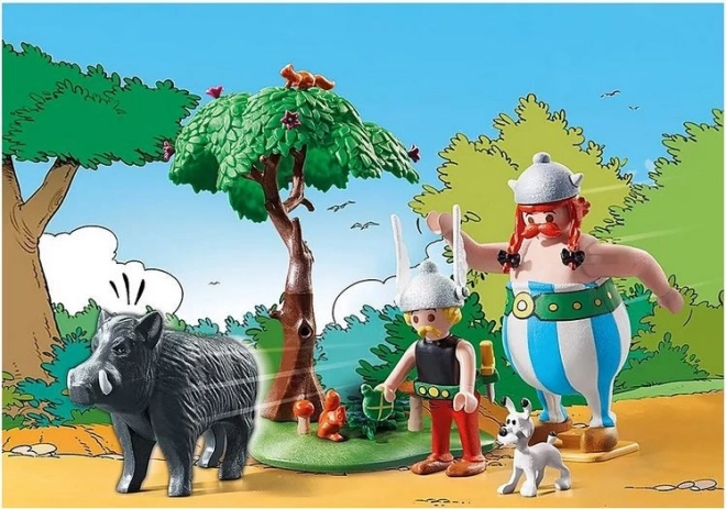 Asterix 71160 Sada figurek pro lov divočáků