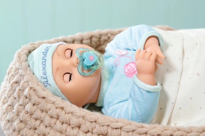 Interaktivní panenka Baby Annabell Alexander, 43 cm