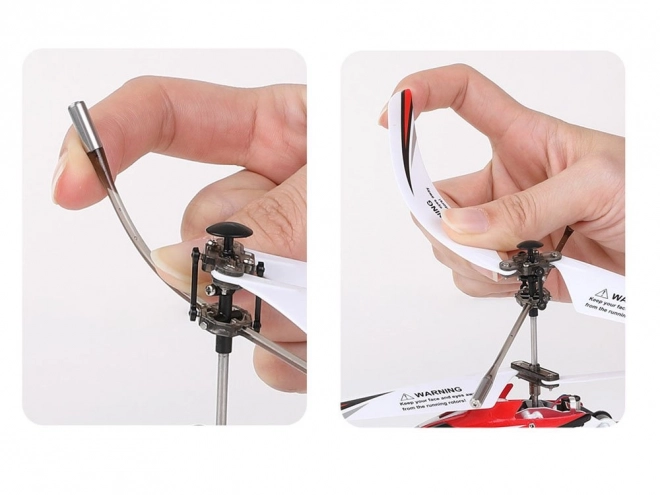 Syma Controlled Helicopter S107H na dálkové ovládání 2,4 GHz RC0544 – Žlutá