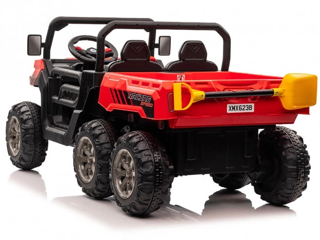 Elektrické autíčko Farmer Truck Speed 900 – Červená