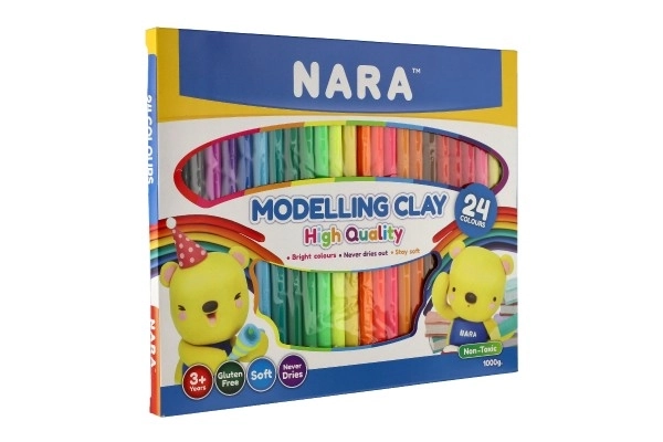 Modelína NARA 24 barev