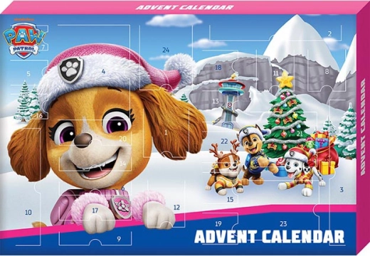 Adventní kalendář TLAPKOVÁ PATROLA pro holky