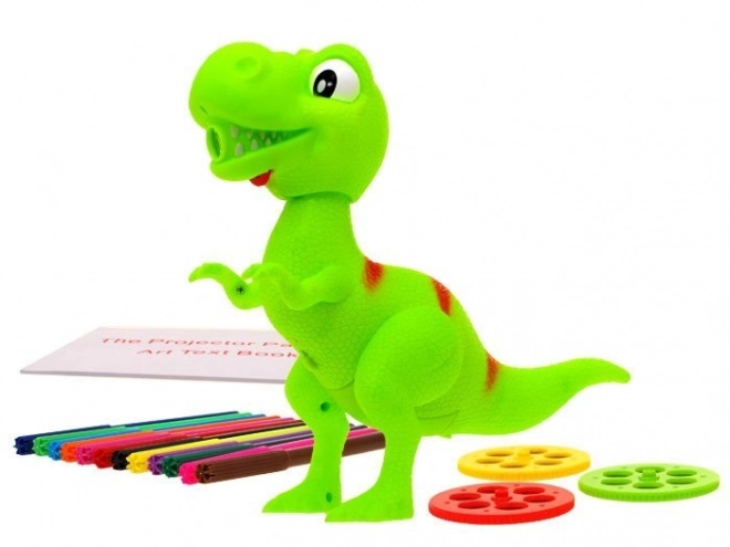 Dinosaurus T-rex projektor