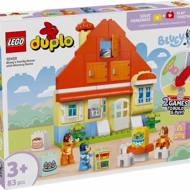 Stavebnice DUPLO Bluey Rodinný dům se hrou na paměť