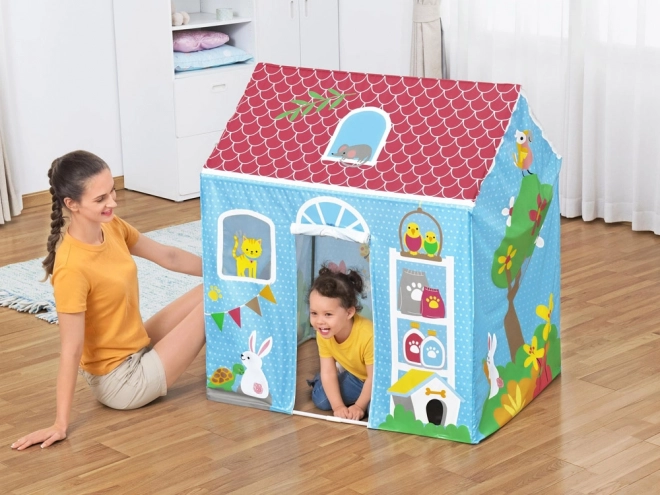 Pestrobarevný dětský domeček do zahrady i pokoje