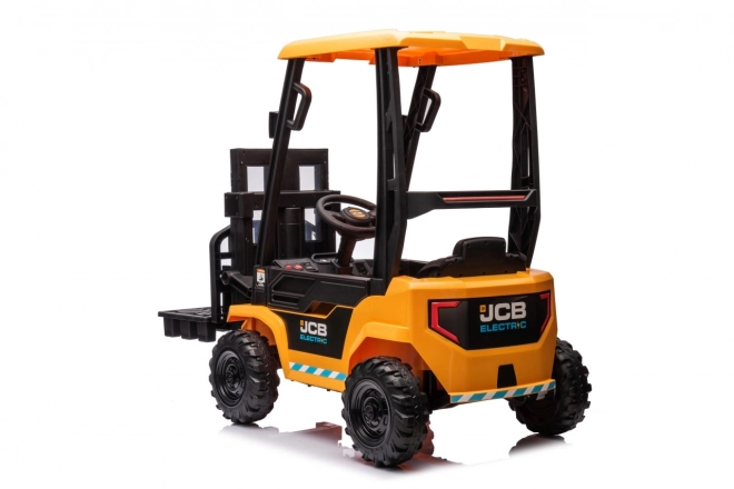Dětský elektrický vysokozdvižný vozík JCB