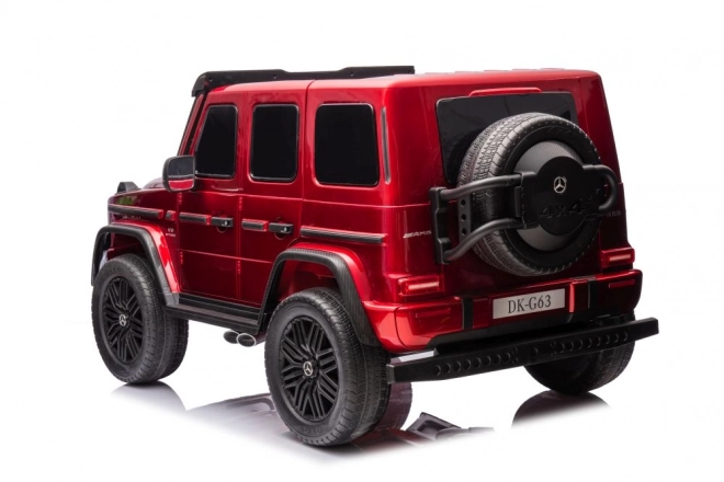 Mercedes G63 XXL Červená 24V baterie Auto