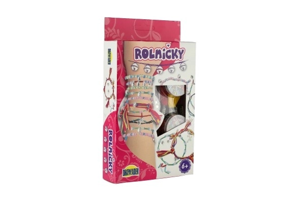 Rolničky kreativní sada plast v krabičce 12x21x3,5cm 12ks v boxu