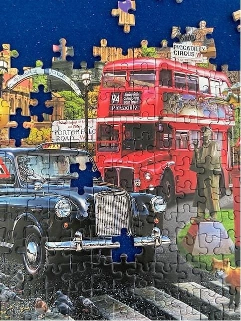 Puzzle Volání Londýna 1000 dílků