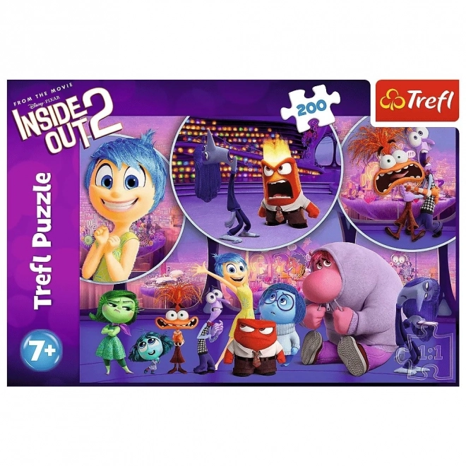 Puzzle 200 dílků Dětské emoce V hlavě se nepořádá 2