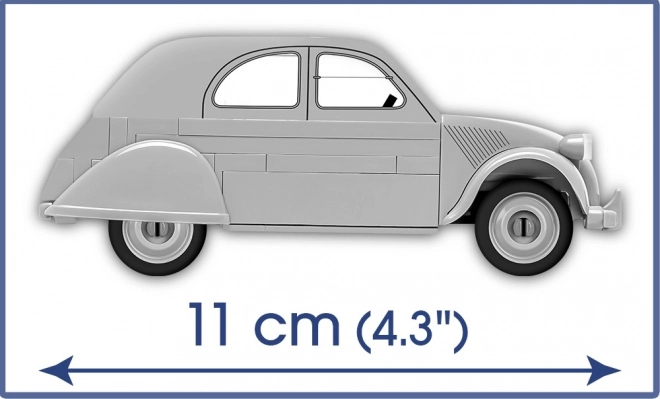 Stavebnice Citroën 2CV Typ A 1949