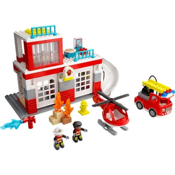 LEGO DUPLO 10970 Hasičská stanice a vrtulník