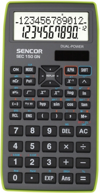 Školní a vědecký kalkulátor s velkým LCD displejem