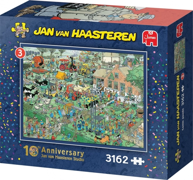JUMBO Puzzle JvH 10 let Jan van Haasteren XXXL (jubilejní limitovaná edice) 30200 dílků