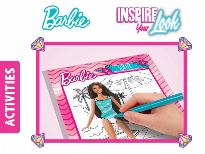 Kreativní skicář Barbie Inspire Your Look