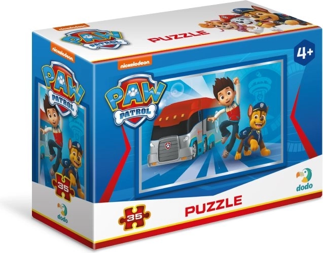 DODO Puzzle Tlapková patrola: Ryder a Chase 35 dílků