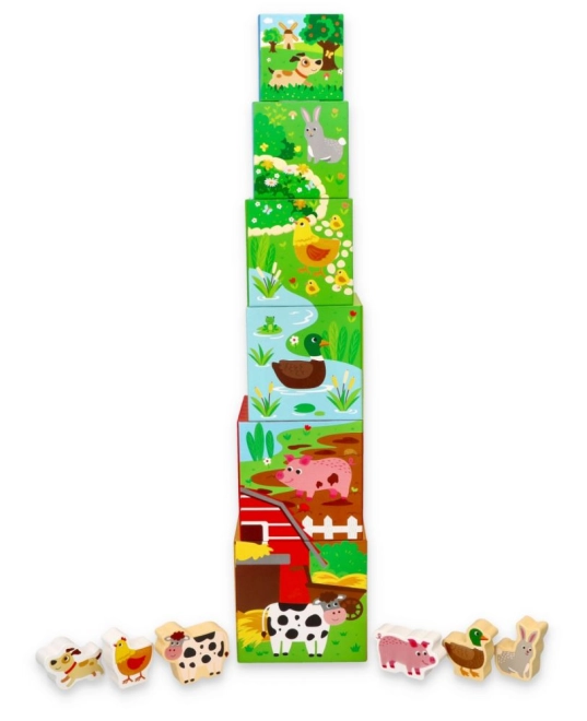 Věž vysoká až 57,5 cm