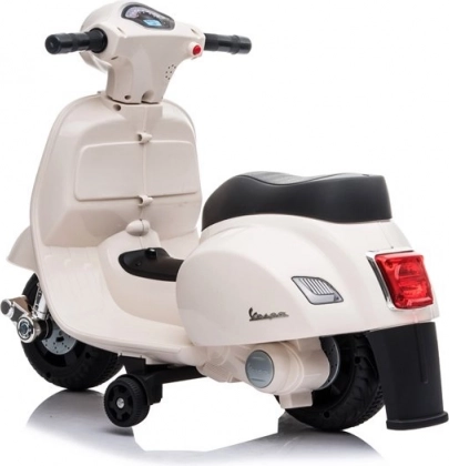 Dětský akumulátorový skútr Vespa GTS 300 Mini bílý